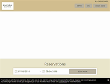 Tablet Screenshot of elvirasuites.com